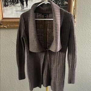 Banana Republic Brown Cozy Knit Cardigan size small